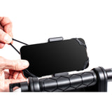 Iphone mounted to the Olympus Grip