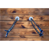 X-Anchors with the Strap System mounted to the ceiling