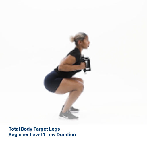 Total Body Target Legs - Beginner Level 1 Low Duration